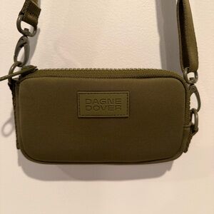 DAGNE DOVER Mara Phone Sling, Dark Moss